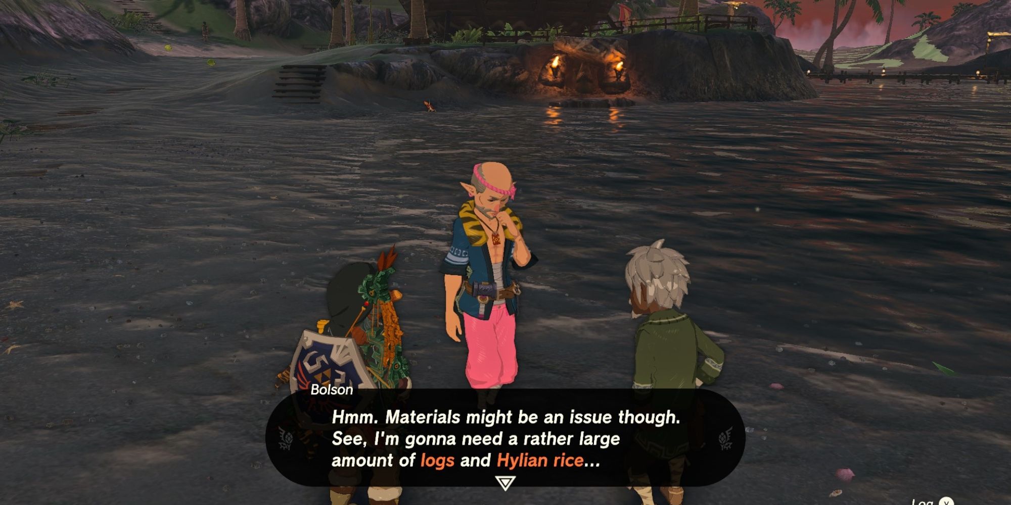 Tears of the Kingdom Lurelin Village Restoration Project Quest Guide