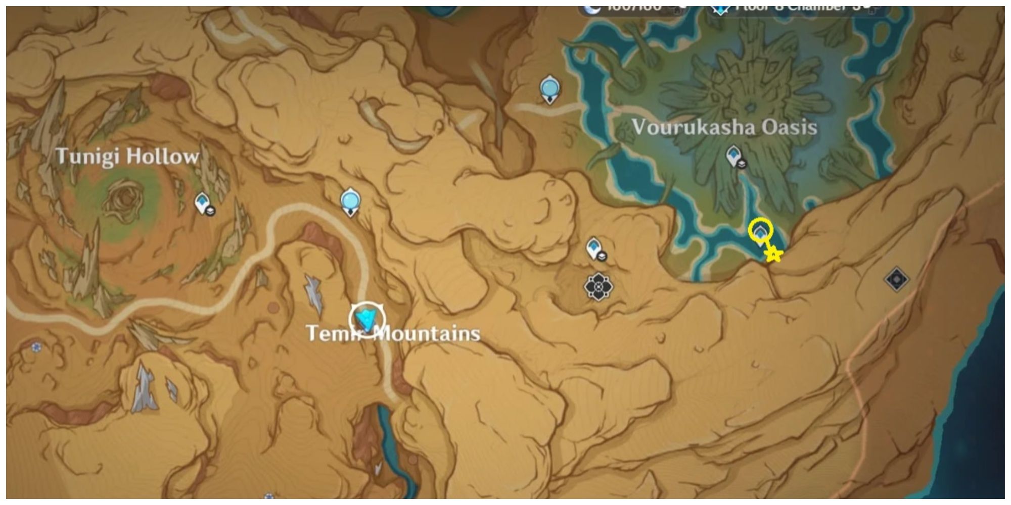 Lost Monument Fragments Vourukasha Oasis in Genshin Impact
