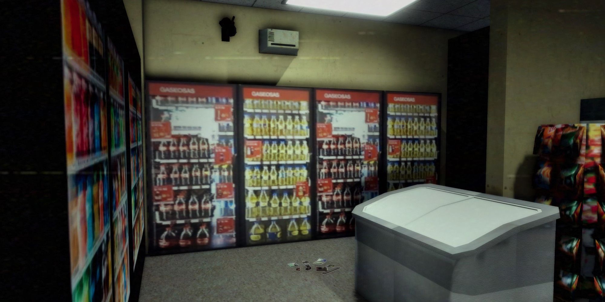 The fridges in the store from chapter one of Roblox Clock In.