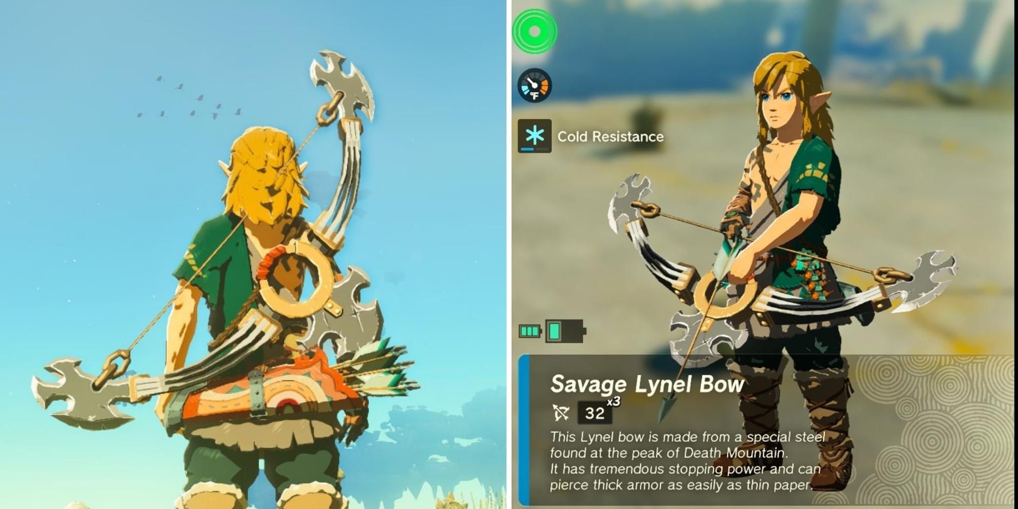 Tears Of The Kingdom 10 Best Bows   Split Image Of The Savage Lynel Bow Totk 