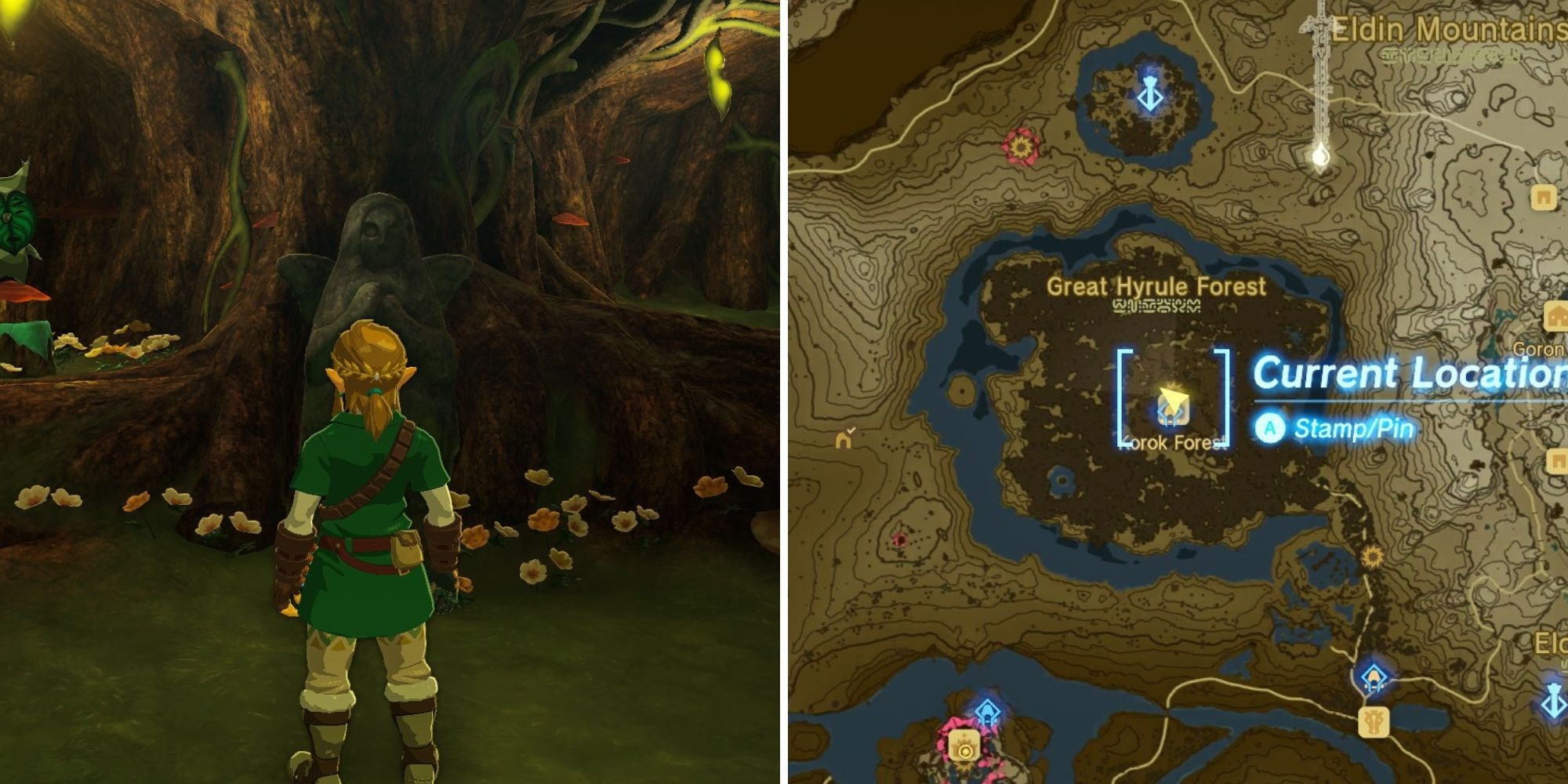 Tears of the Kingdom All Goddess Statue Locations