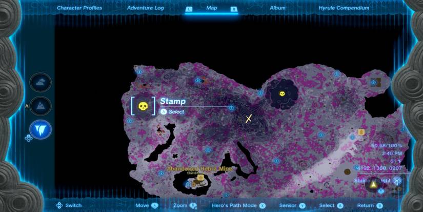 Tears Of The Kingdom - All Temple Boss Locations In The Depths
