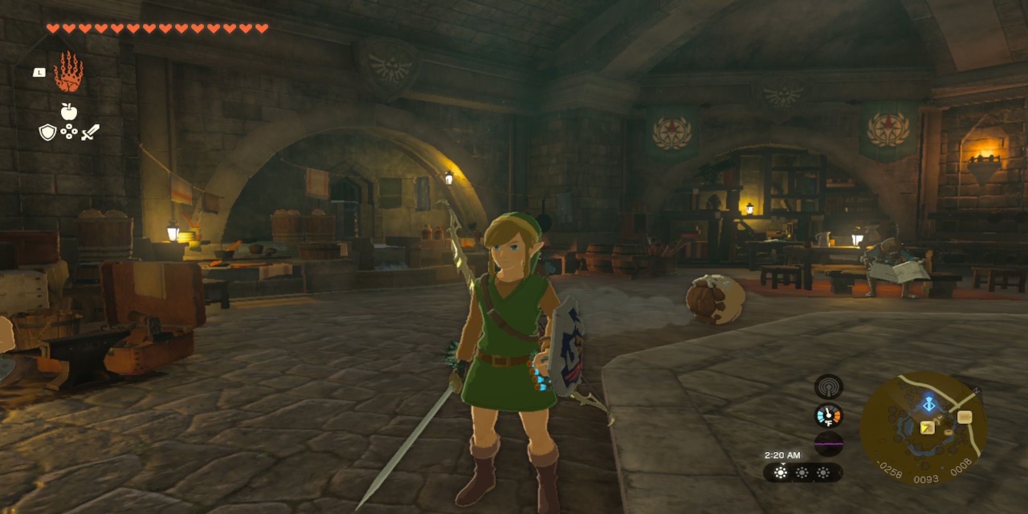The Legend of Zelda Tears of the Kingdom Hero Set