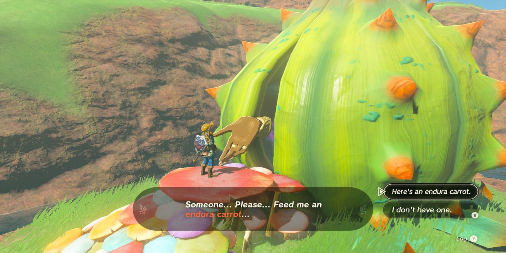 The Legend of Zelda Tears of the Kingdom Horse God Pod