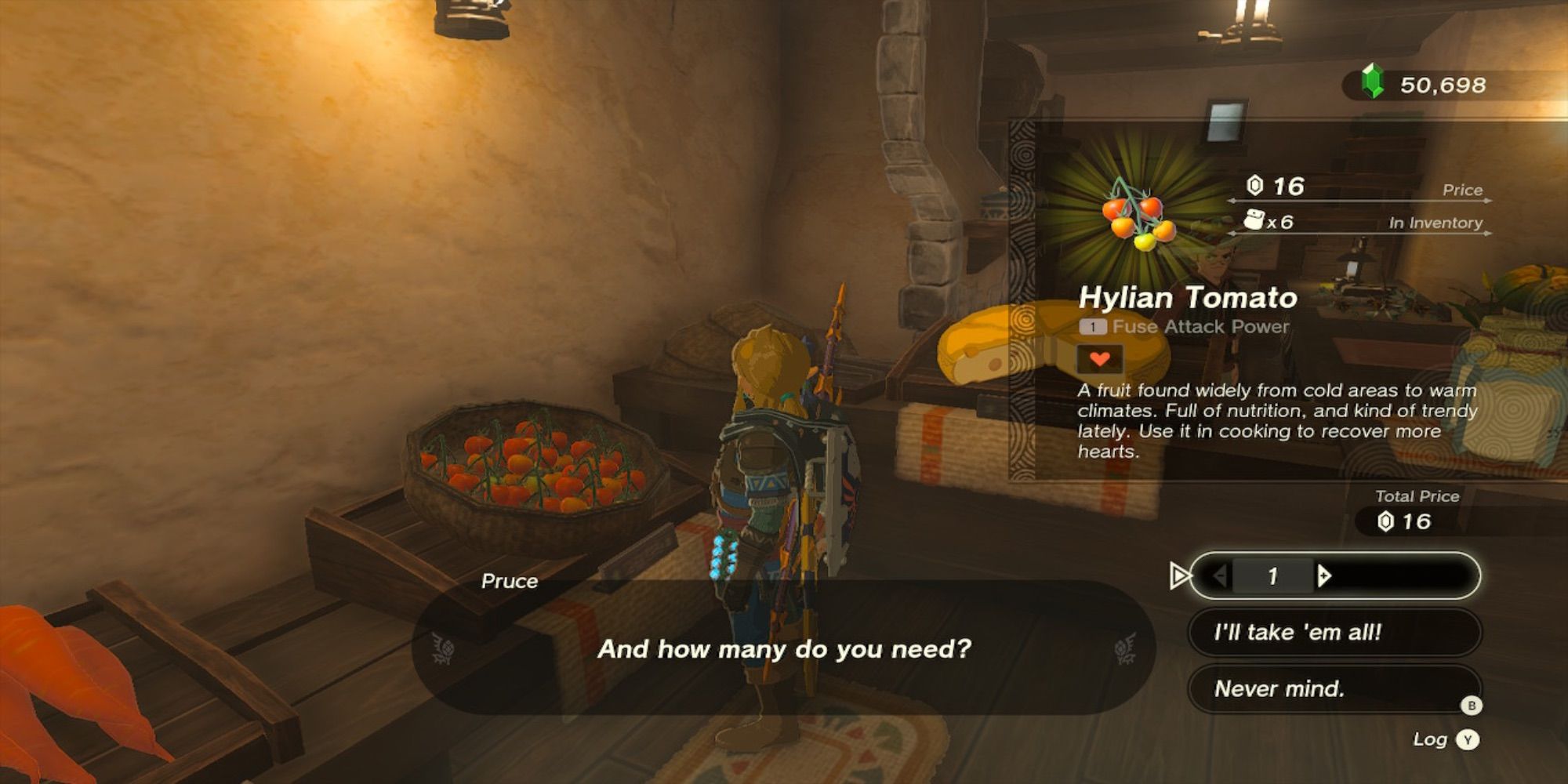 The Legend Of Zelda: Tears Of The Kingdom - How To Make Steamed Tomatoes