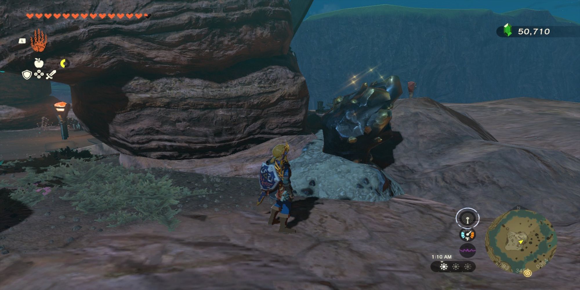 The Legend of Zelda: Tears of the Kingdom - Gut Check Rock Walkthrough