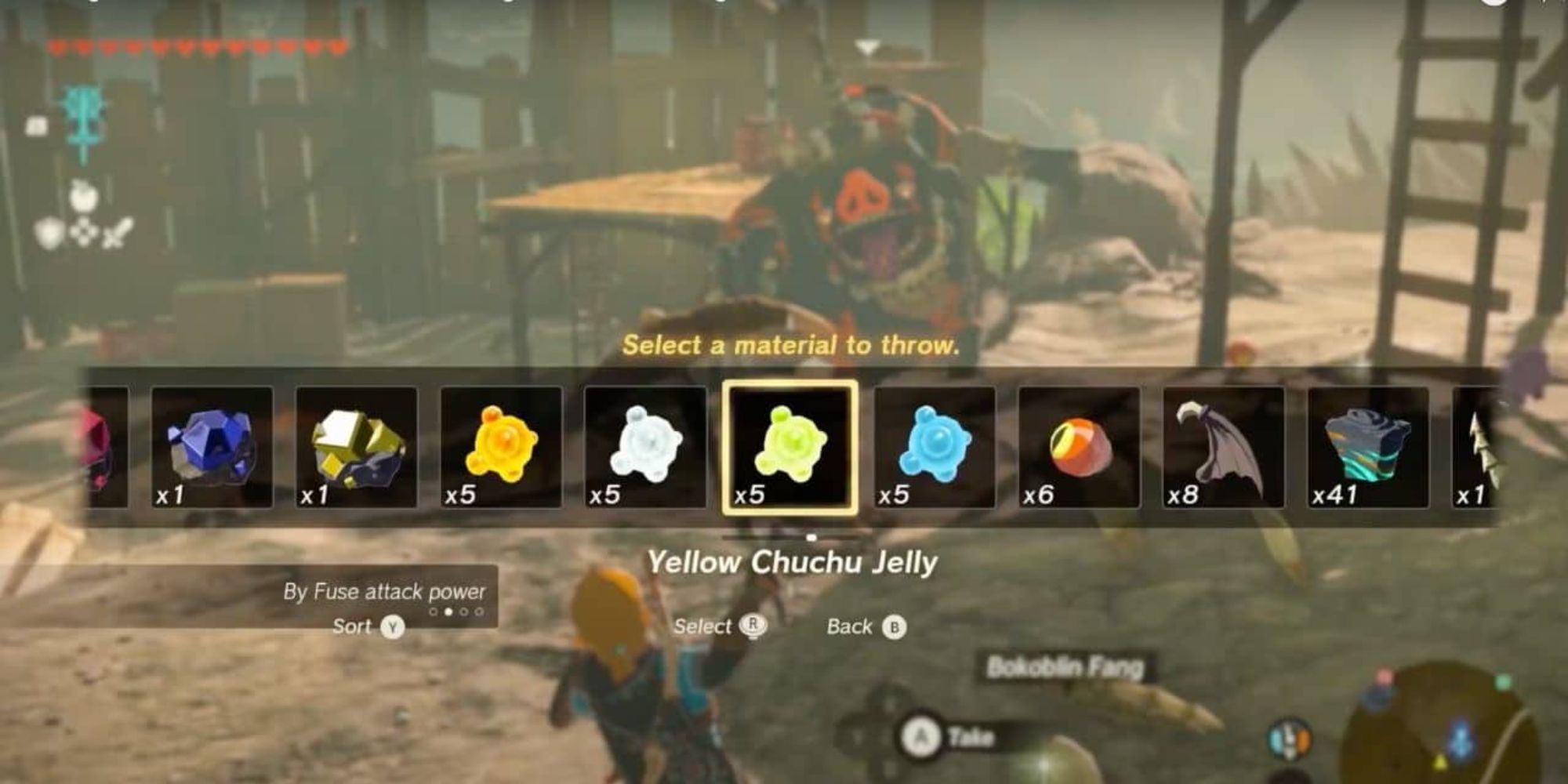 Tears Of The Kingdom How To Throw Items