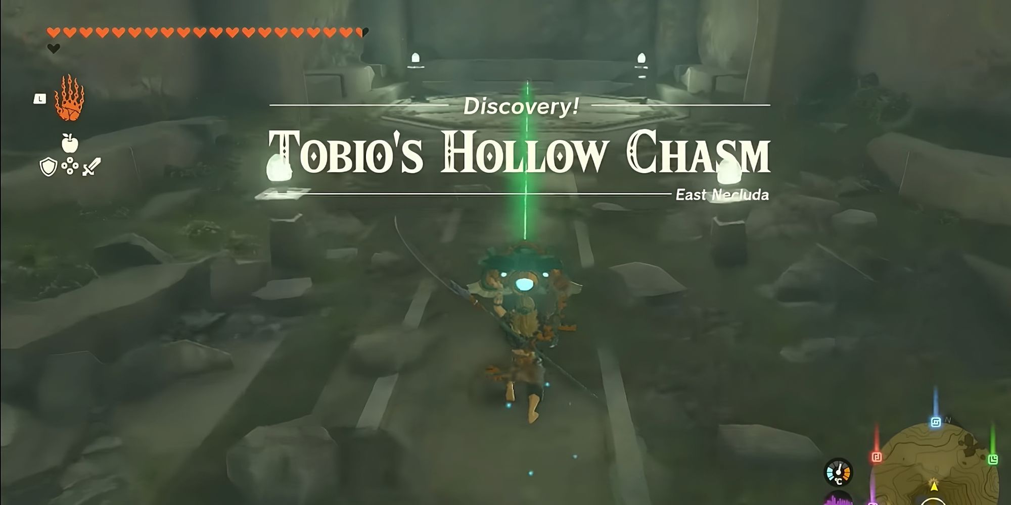The Legend Of Zelda: Tears Of The Kingdom - How To Unlock Tobio's Hollow Chasm