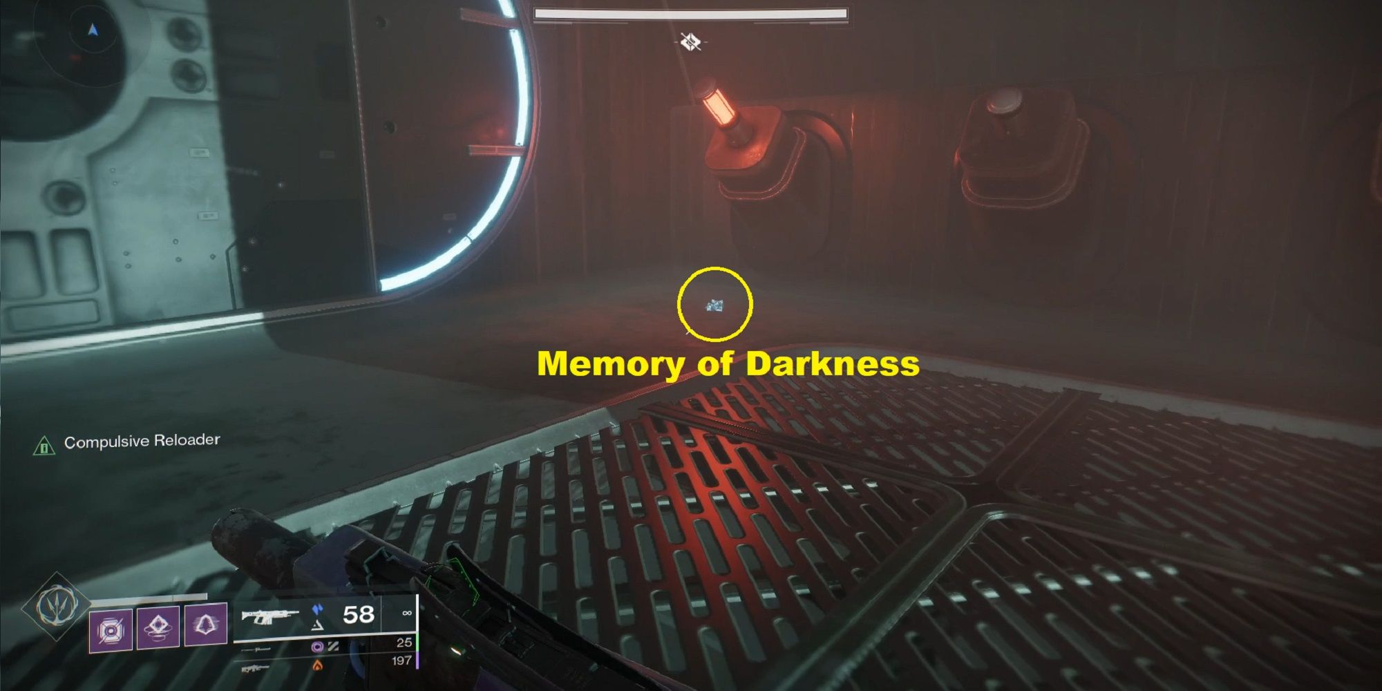 destiny 2 alone in the dark the broken deep ghost location