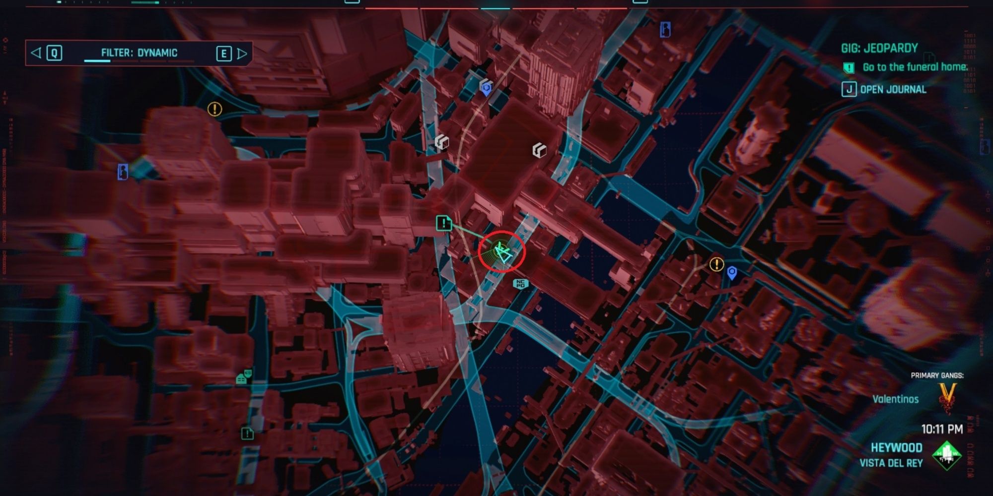 Cyberpunk 2077 Heywood Map Where to Find Skippy