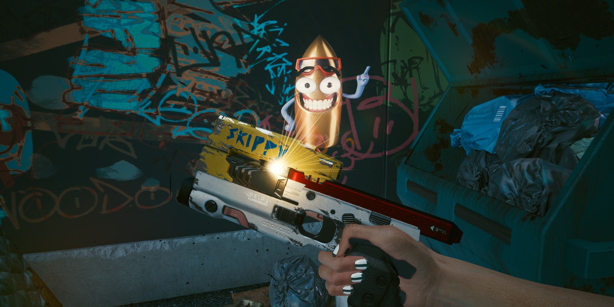 Cyberpunk 2077 Skippy Smartgun