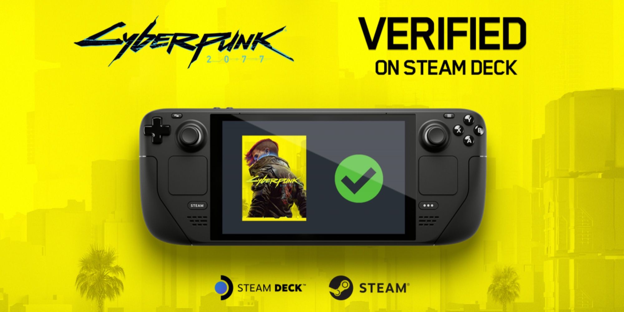 Cyberpunk 2077 Verified on Steam Deck