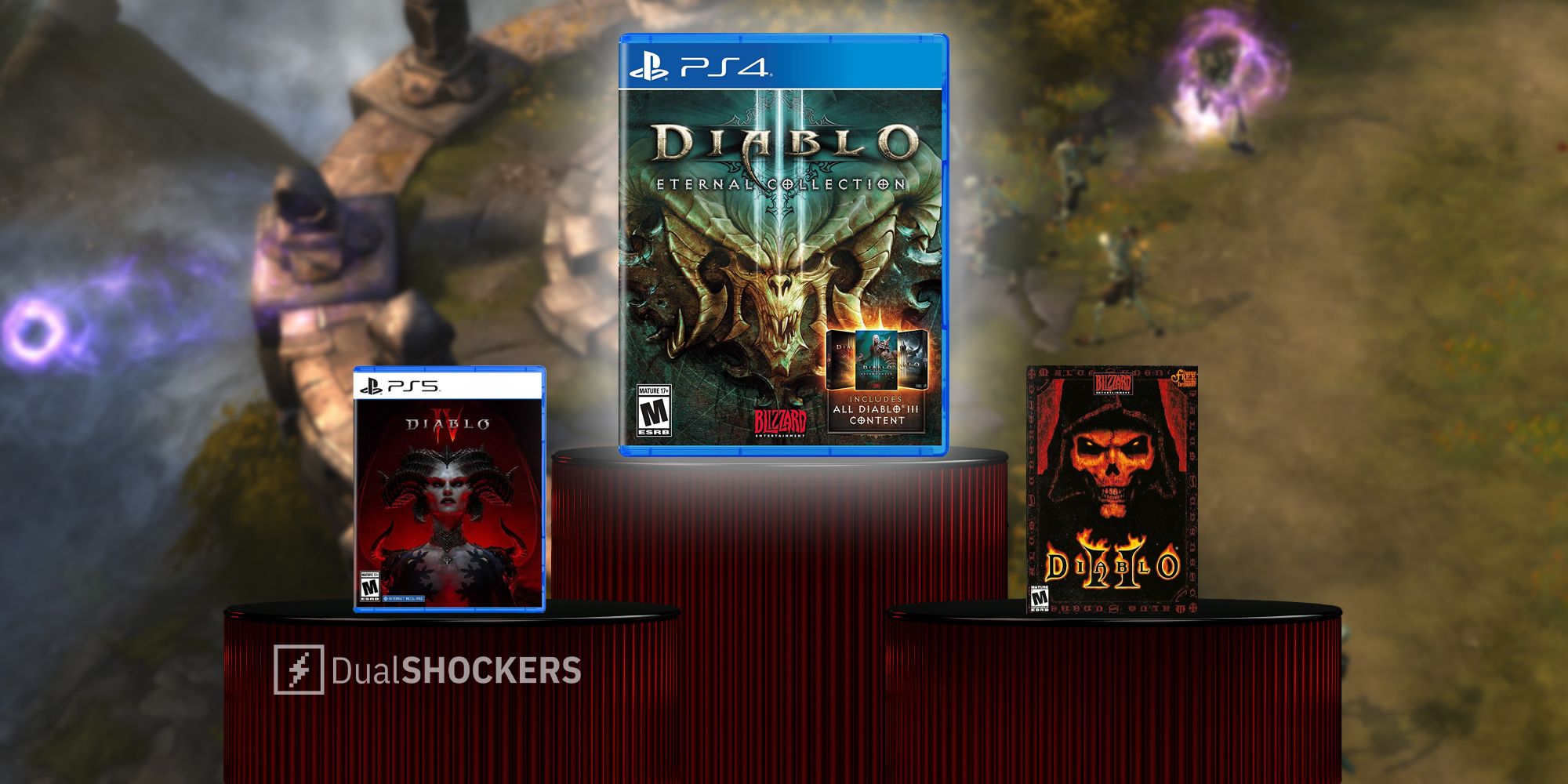 Diablo 4, Diablo 3, Diablo 2 games
