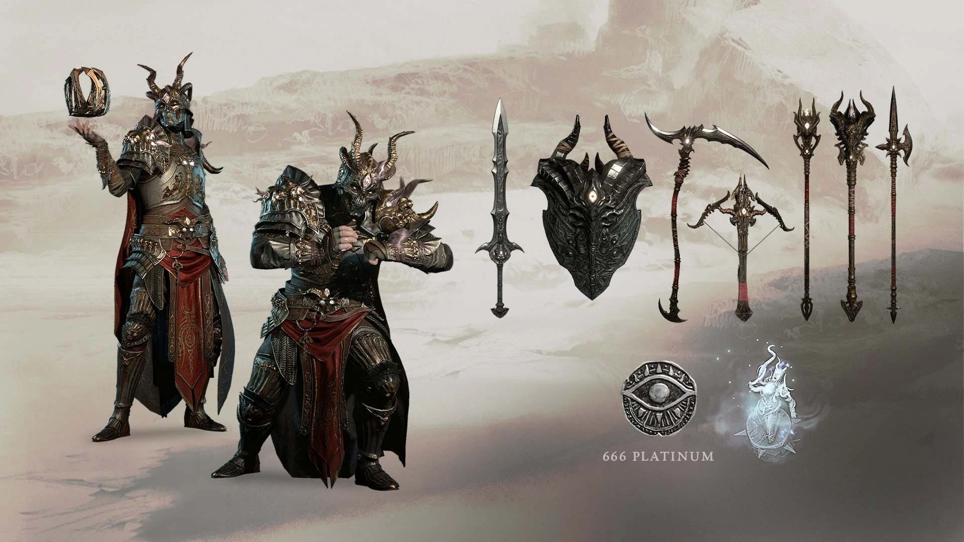 Diablo 4 season 1 skins and cosmetics
