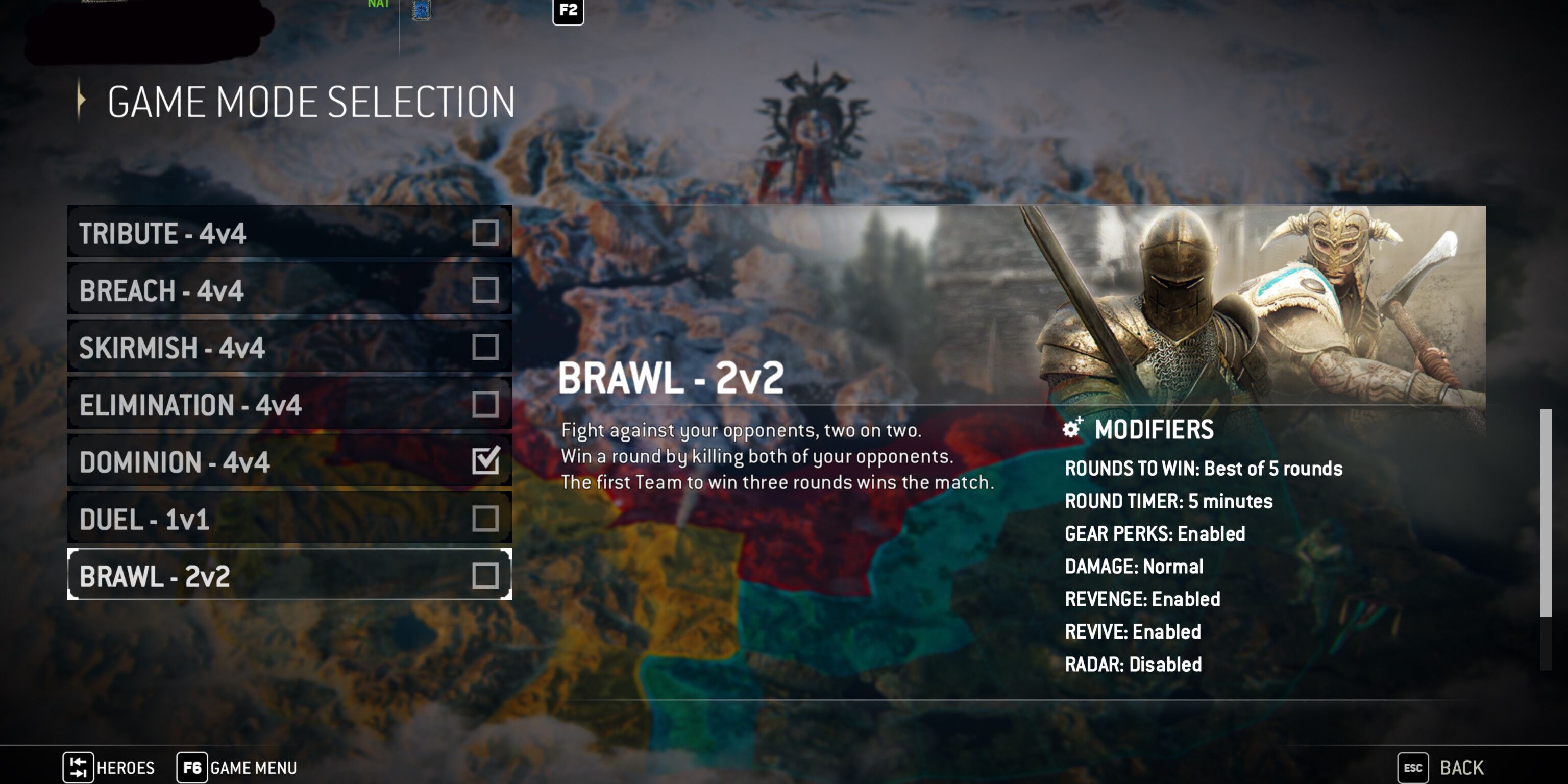Different Game modes, For Honor