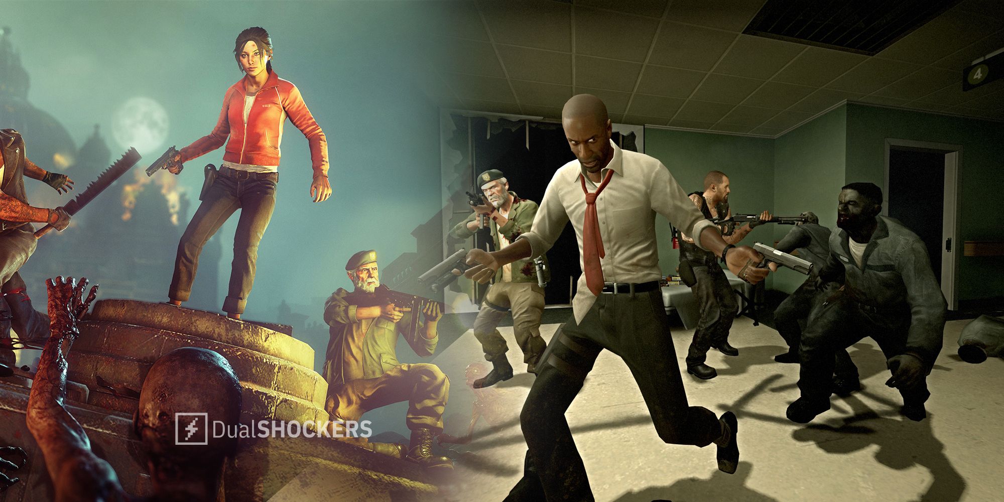 Left 4 Dead gameplay and characters