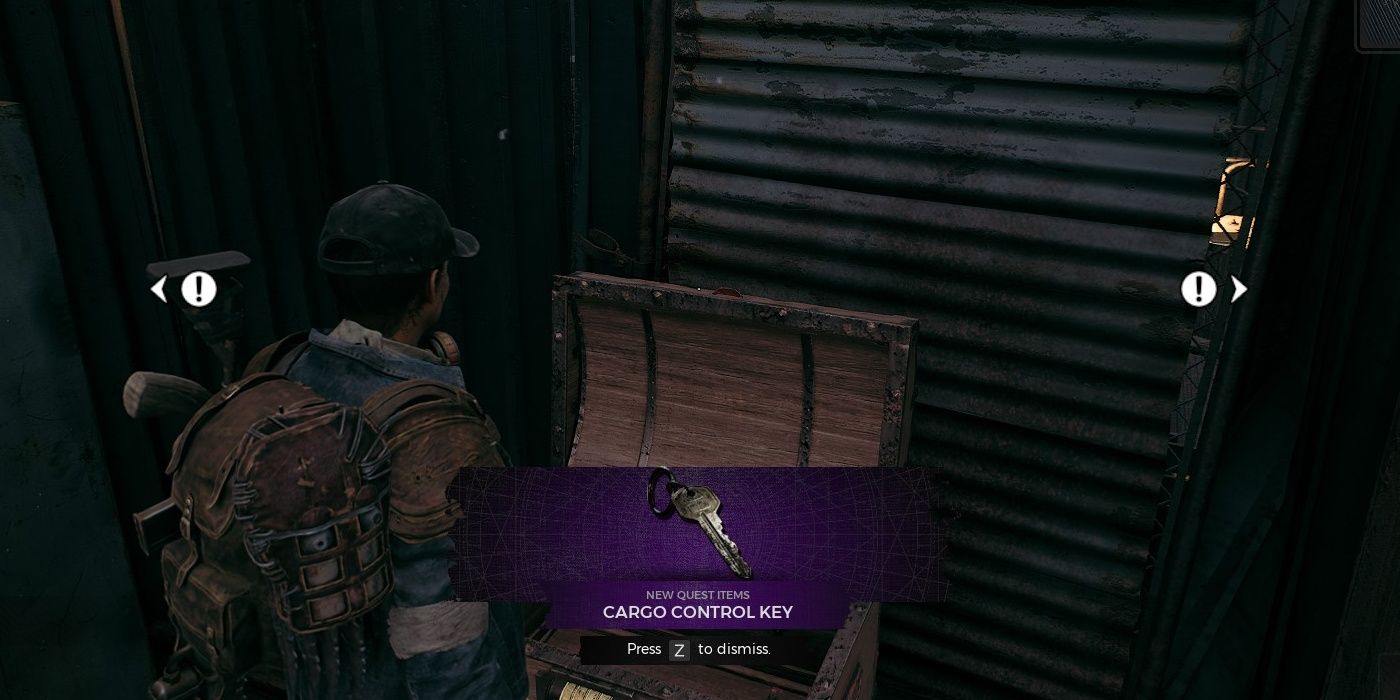 The character in Remnant 2 received a Cargo Control key from the locked chest in Ford's room.