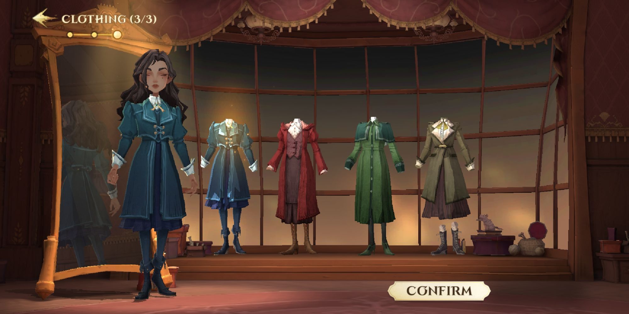Harry Potter: Magic Awakened Choosing Clothing Image
