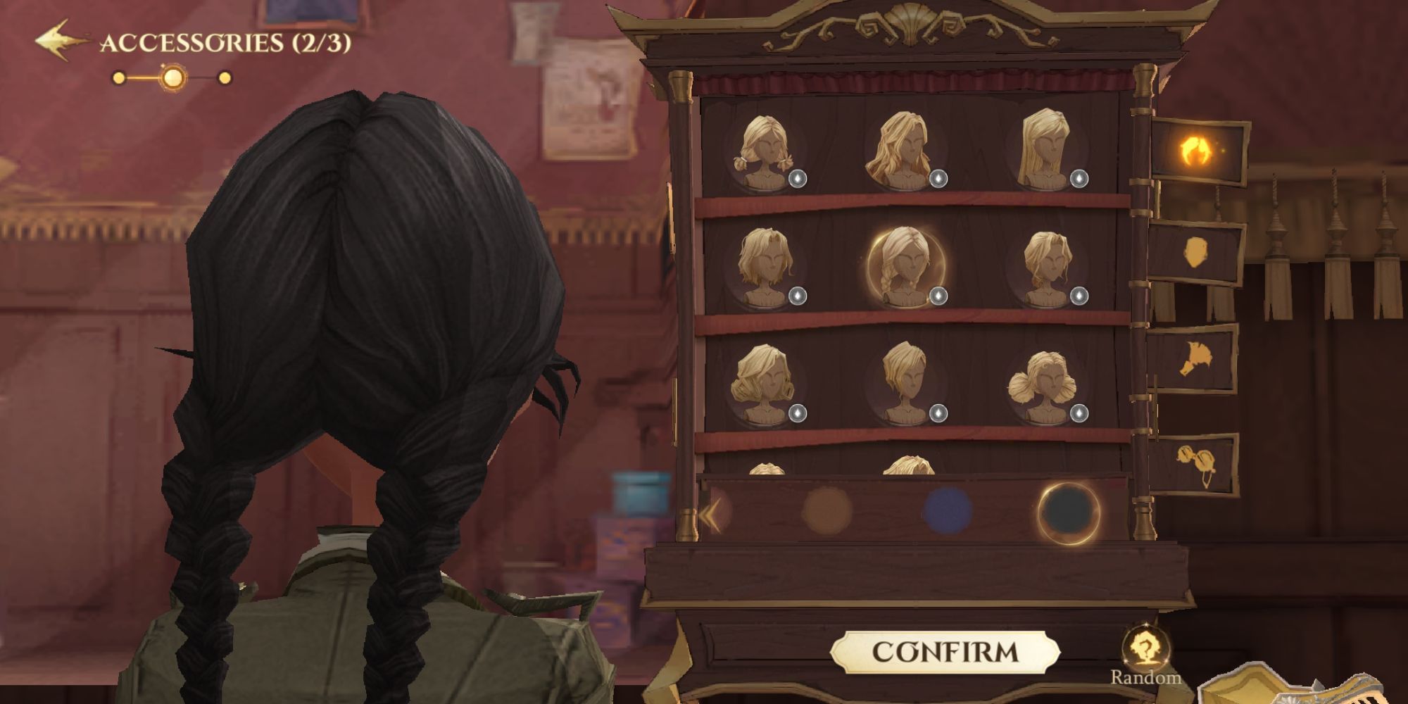 Harry Potter: Magic Awakened Choosing Hairstyle Image