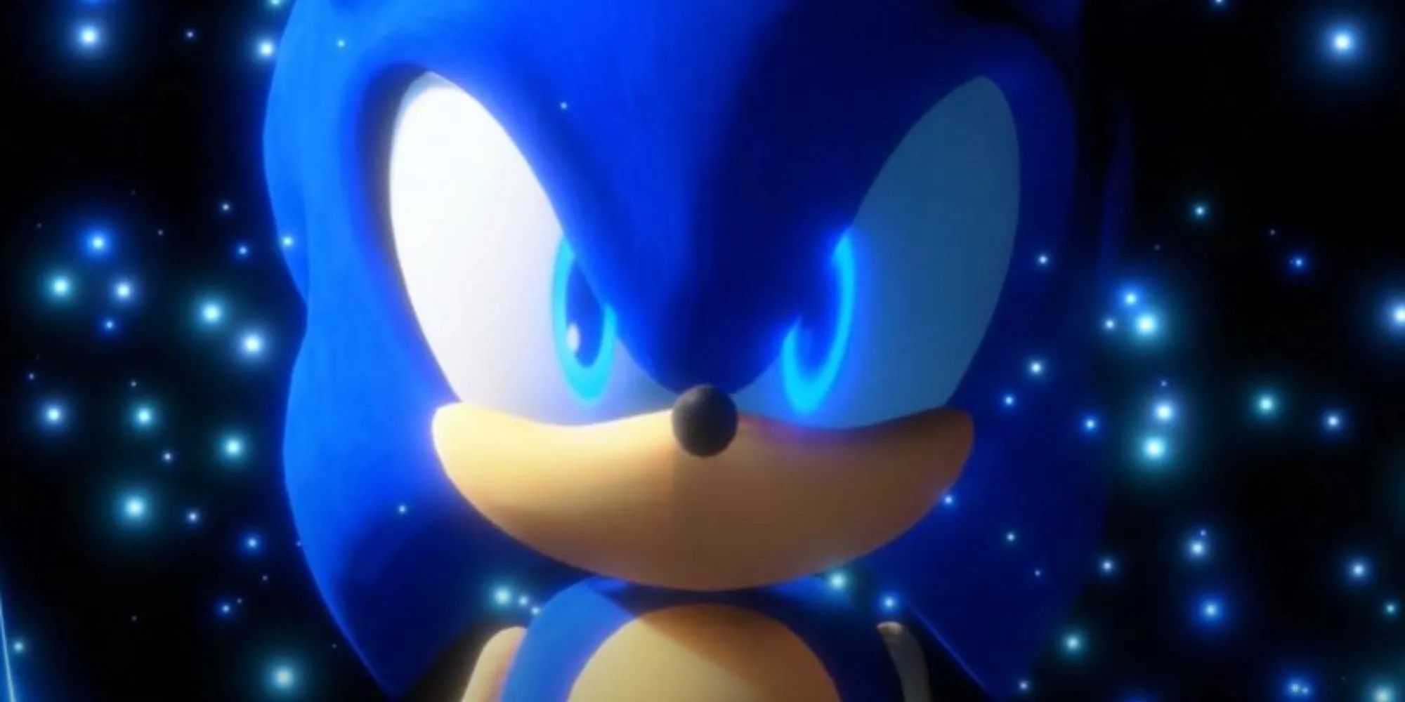 Sonic Frontiers Sonic With Glowing Eyes