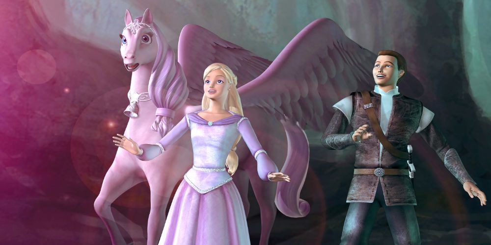 Pegasus and Annika from Barbie and the Magic of Pegasus