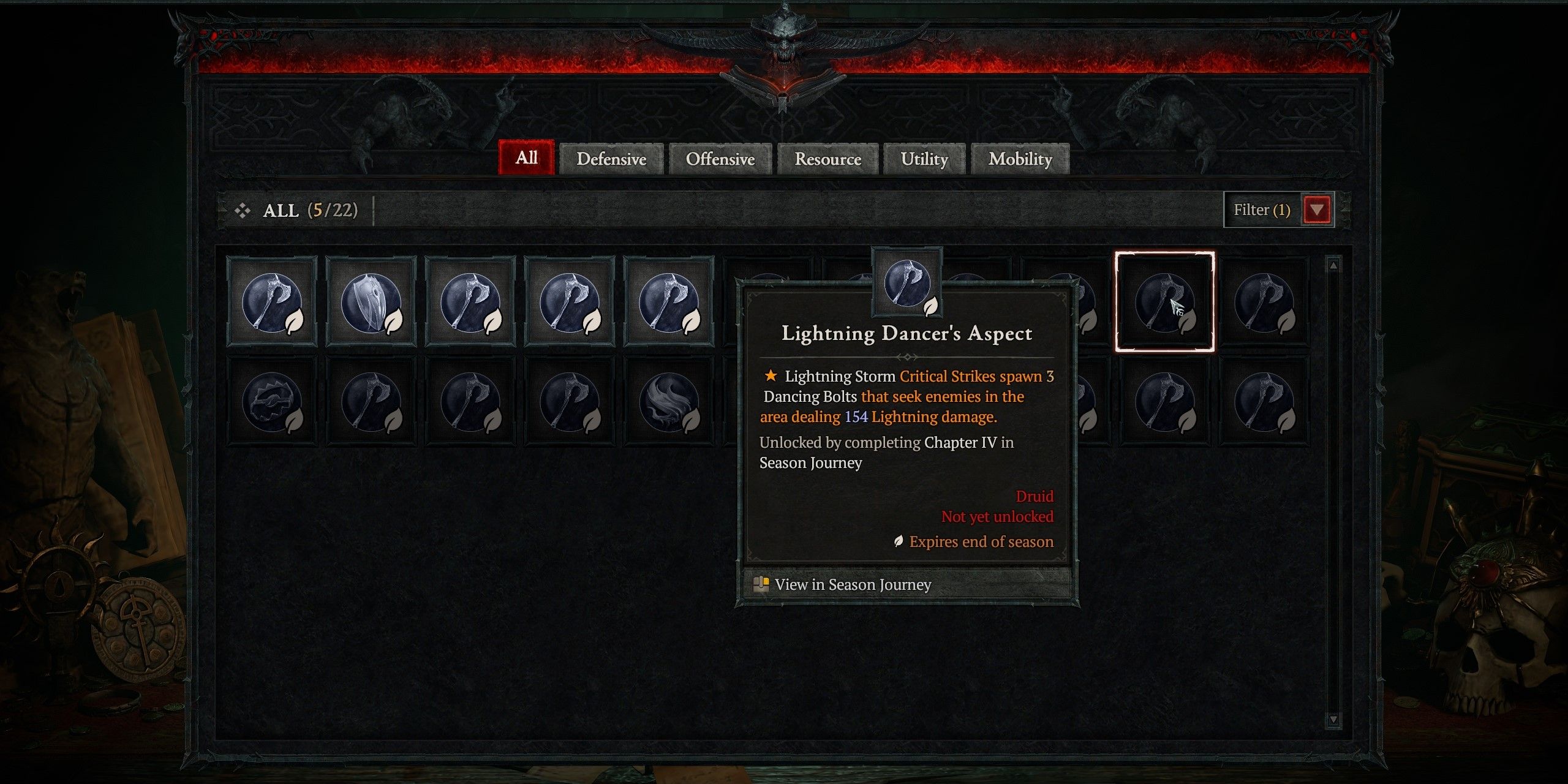 Diablo 4 All Season Of The Malignant Aspects, Ranked