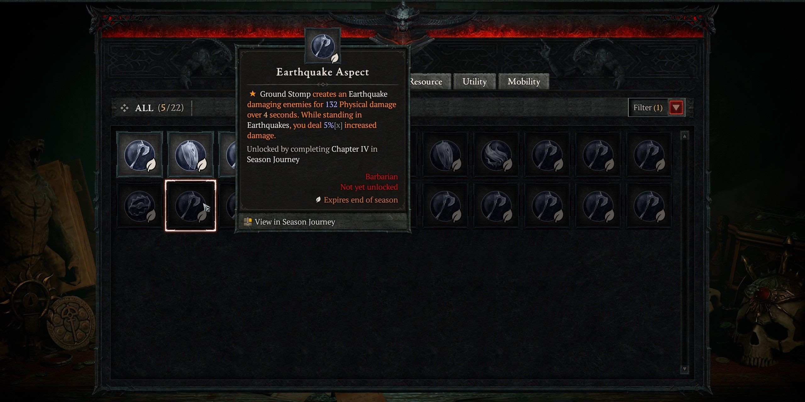 Earthquakes diablo 4