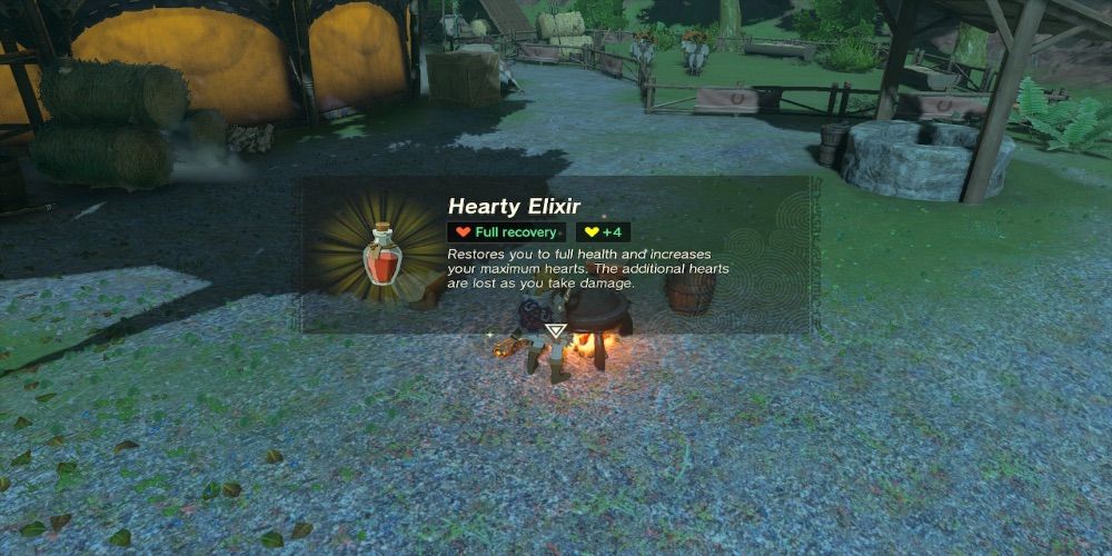 The Legend of Zelda Tears of the Kingdom Hearty Elixir