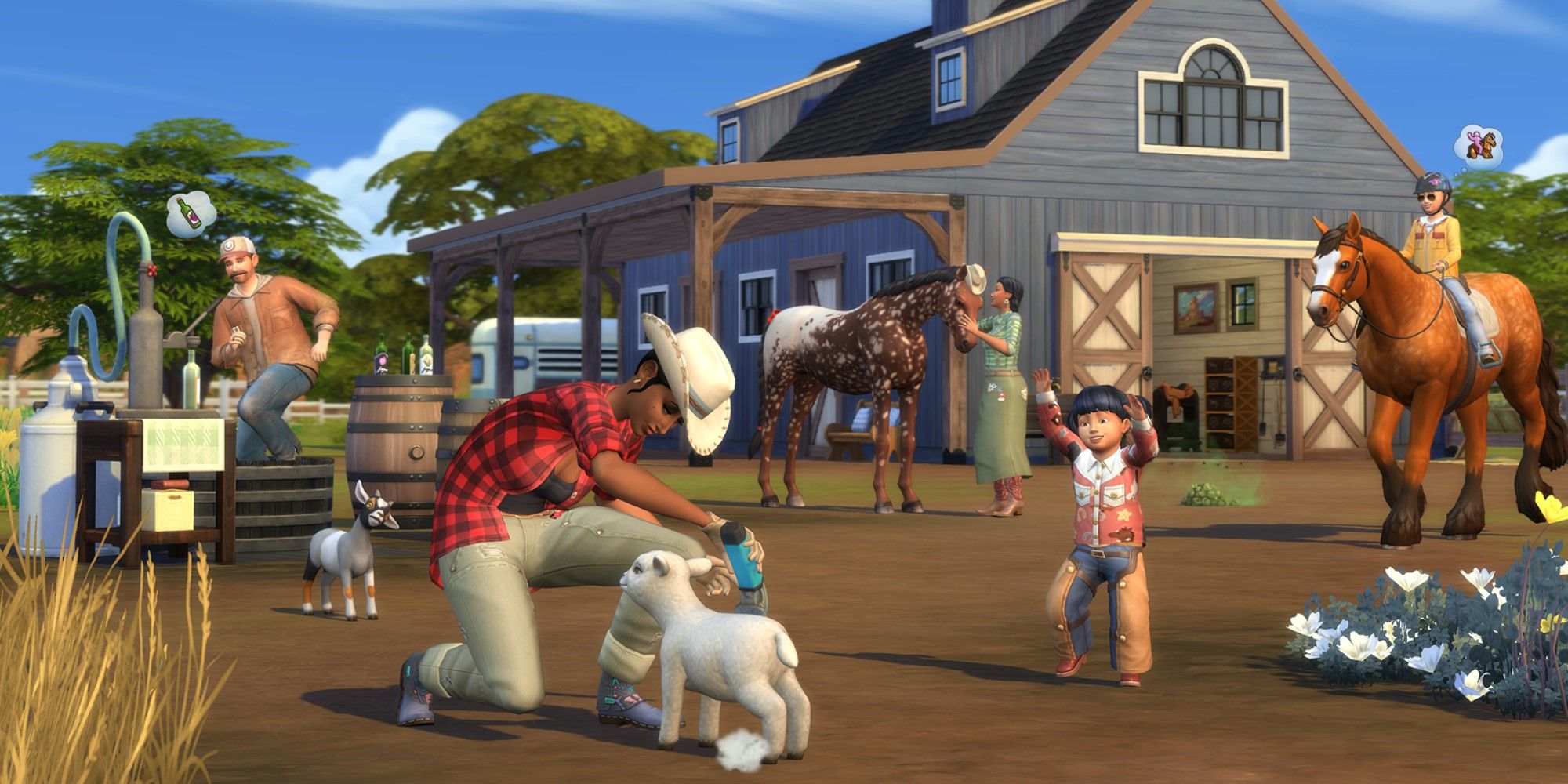 the sims 4 horse ranch