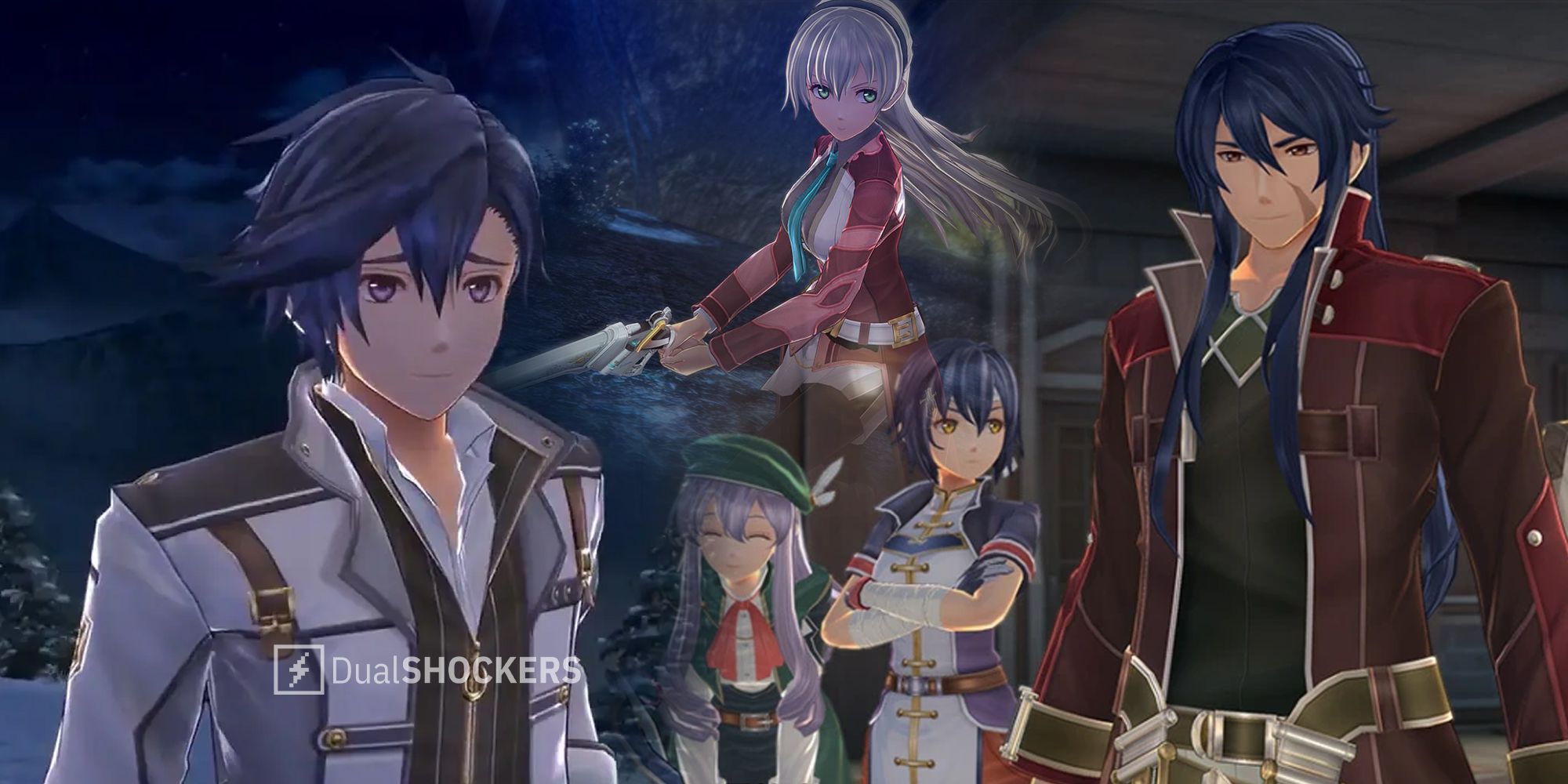 The Legend of Heroes Trails Into Reverie Rean Schwarzer, Elie MacDowell, Arios MacClain