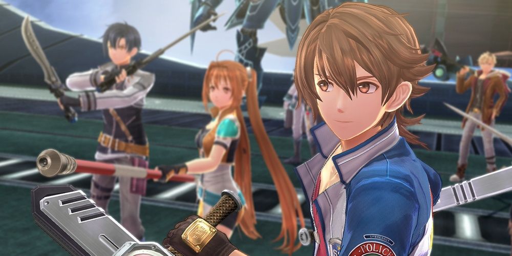 Trails Into Reverie Lloyd Bannings, Estelle, and Joshua Bright Readying For Combat