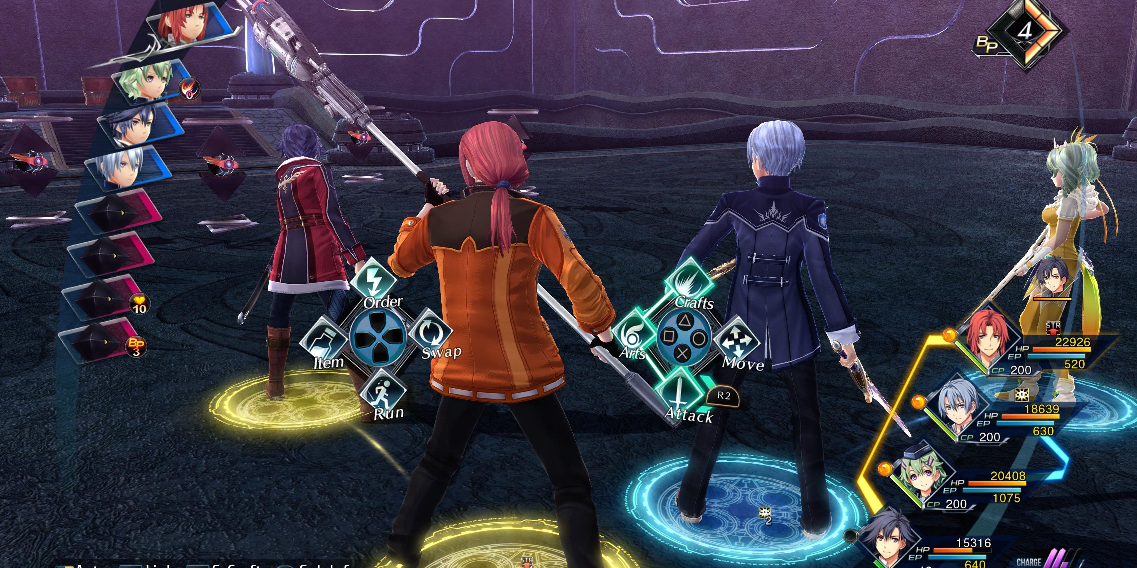 Trails Into Reverie Rean Randy Kurt And Musse Party Ready For Battle