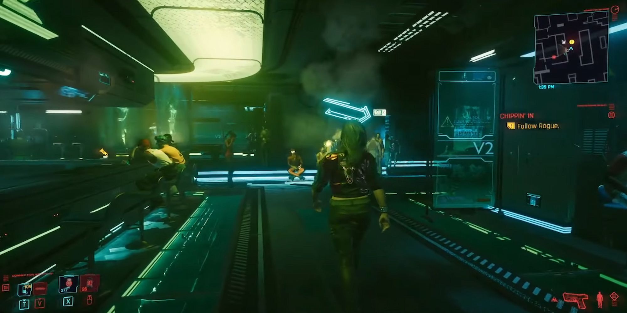 Cyberpunk 2077 Chippin In Quest Guide   V Following Rogue 