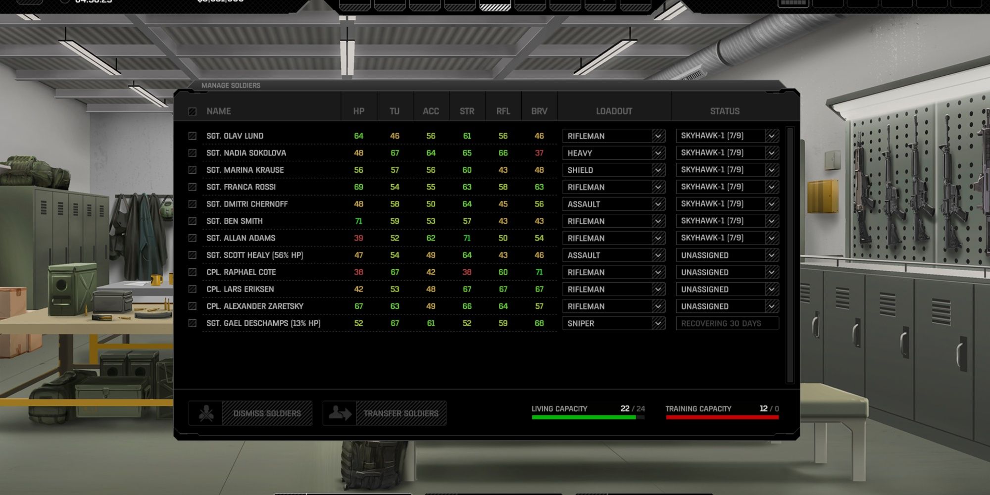Xenonauts 2 Recruit New Soldiers