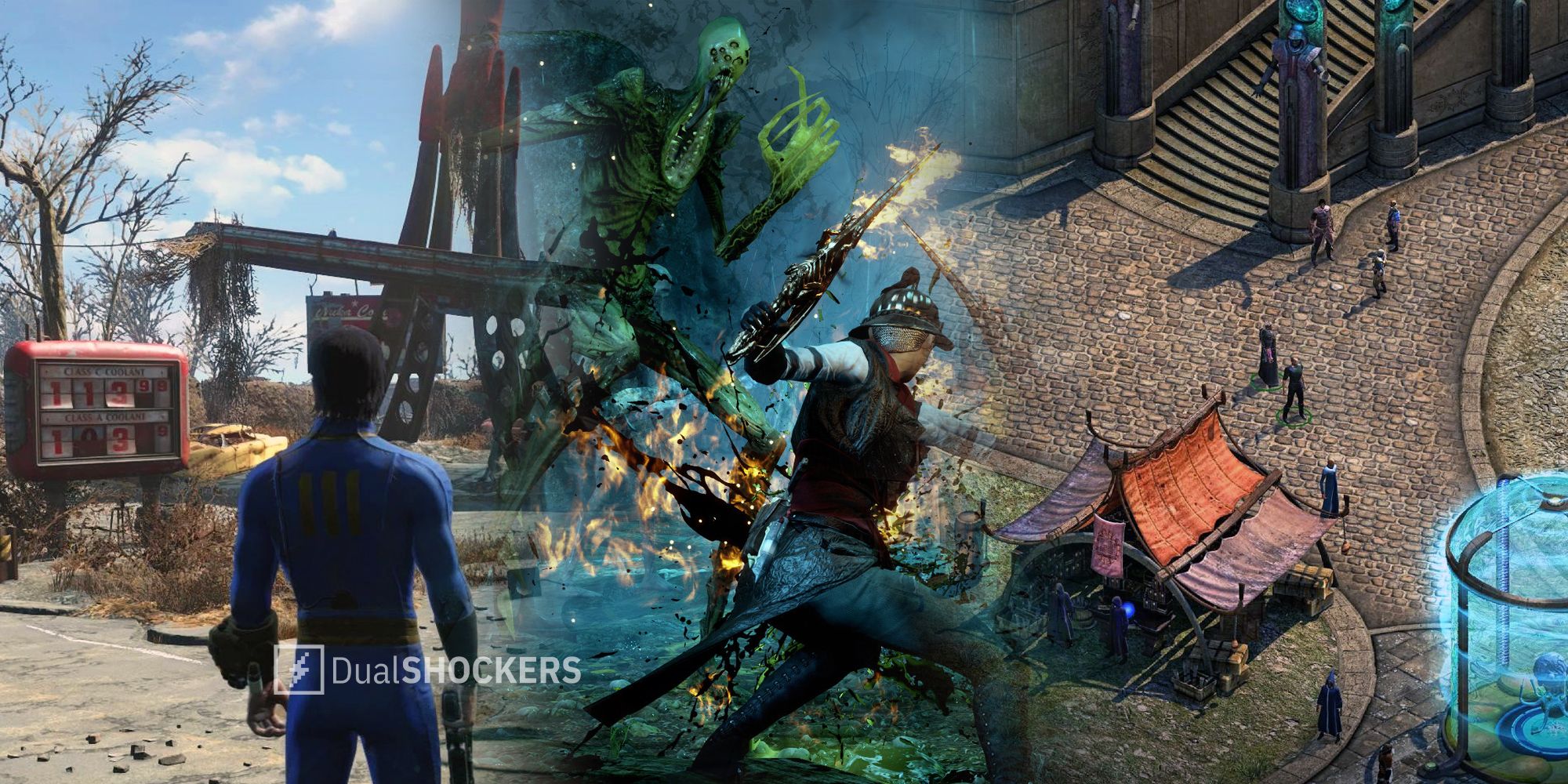Fallout 4, Dragon Age: Inquisition, Torment: Tides Of Numenera gameplay