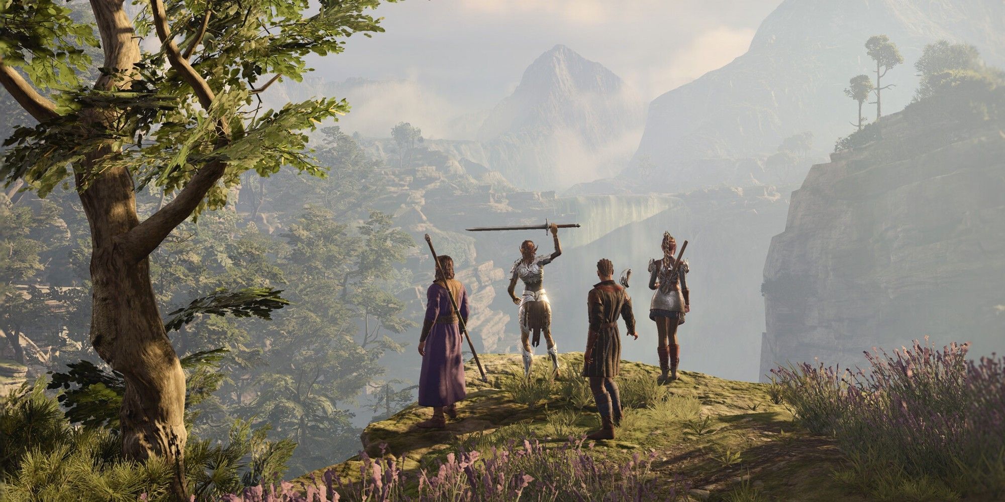 Baldur's Gate 3 Characters Party Landscape View