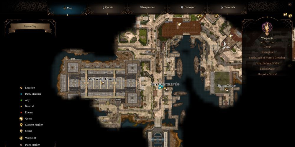 Baldur's Gate 3 Steel Watch foundry location