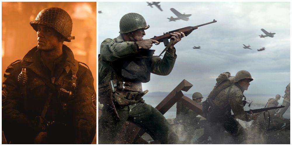 battle screengrabs from Call of Duty World War II