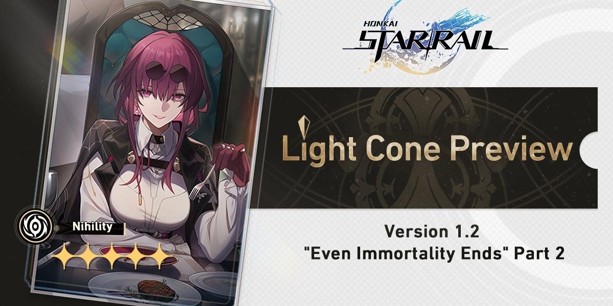 Image of the upcoming Light Cone Even Immortality Ends in Honkai Star Rail.