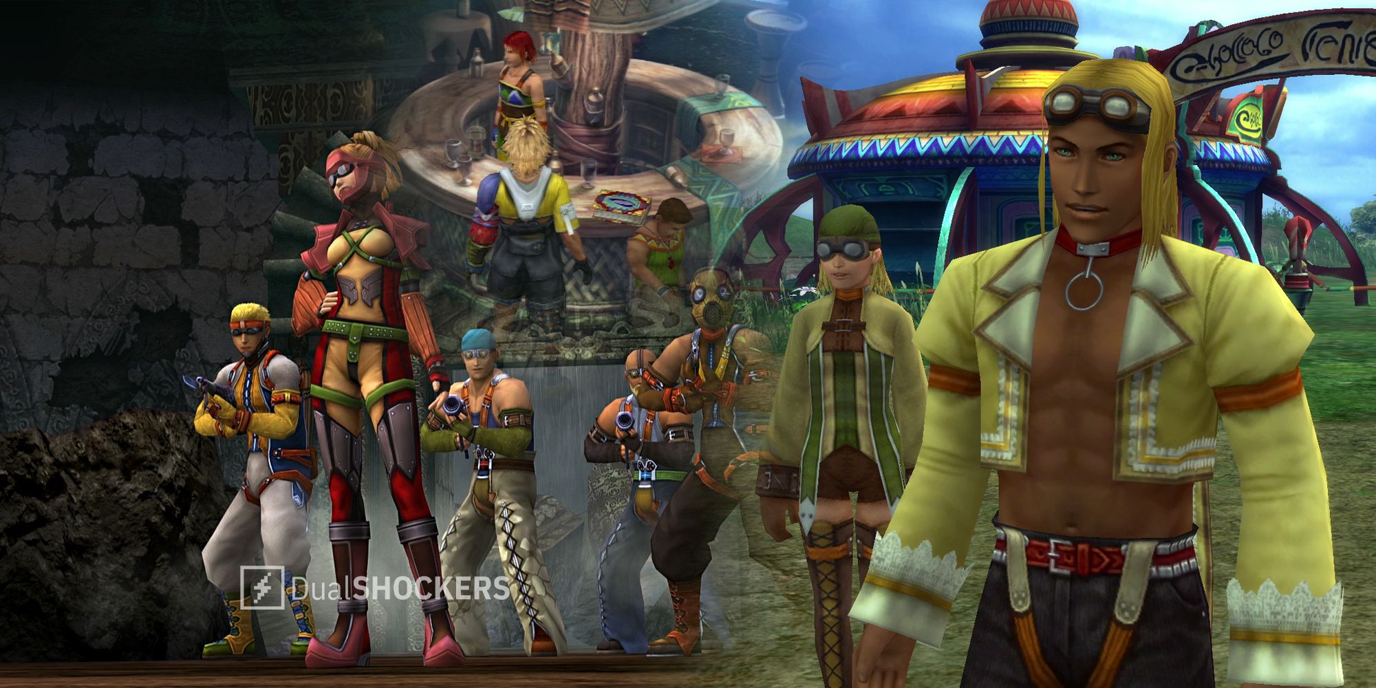 Final Fantasy X Al Bhed characters and gameplay