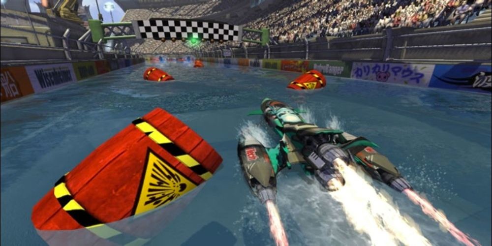 boat racing in hydro thunder
