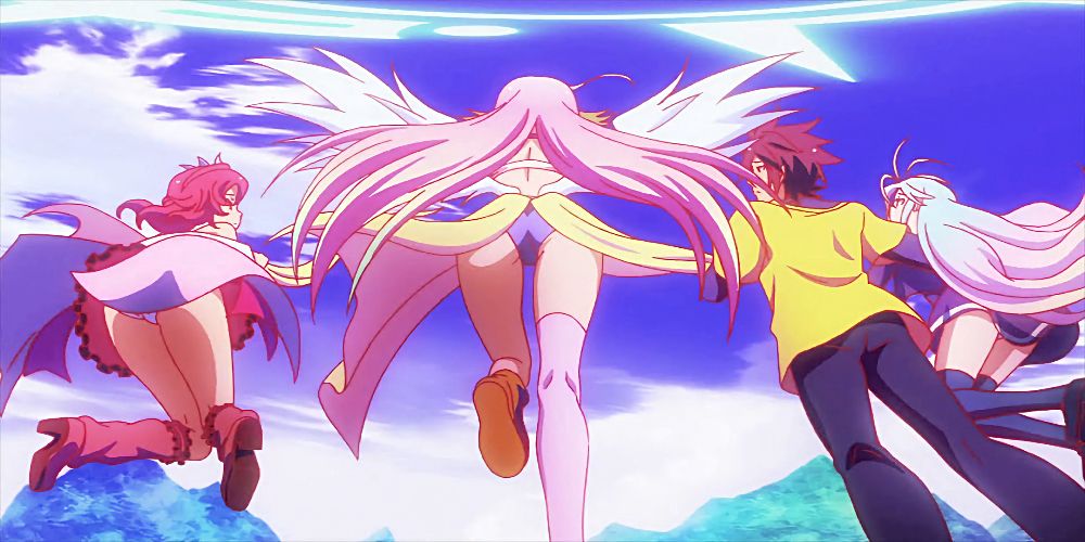 Jibril and Sora from No Game No Life