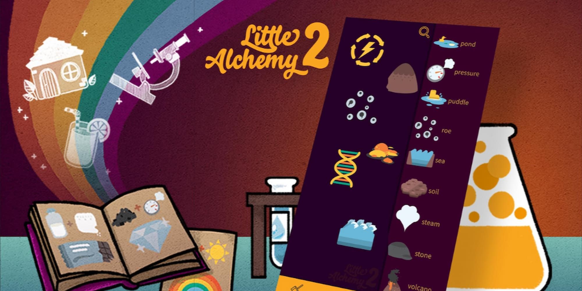 List of all the Elements You can create in Little Alchemy 2 - Creation Game