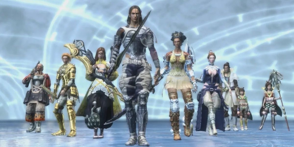 Lost Odyssey Cast Walking Forward