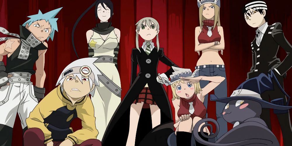 Maka Albarn and Soul from Soul Eater