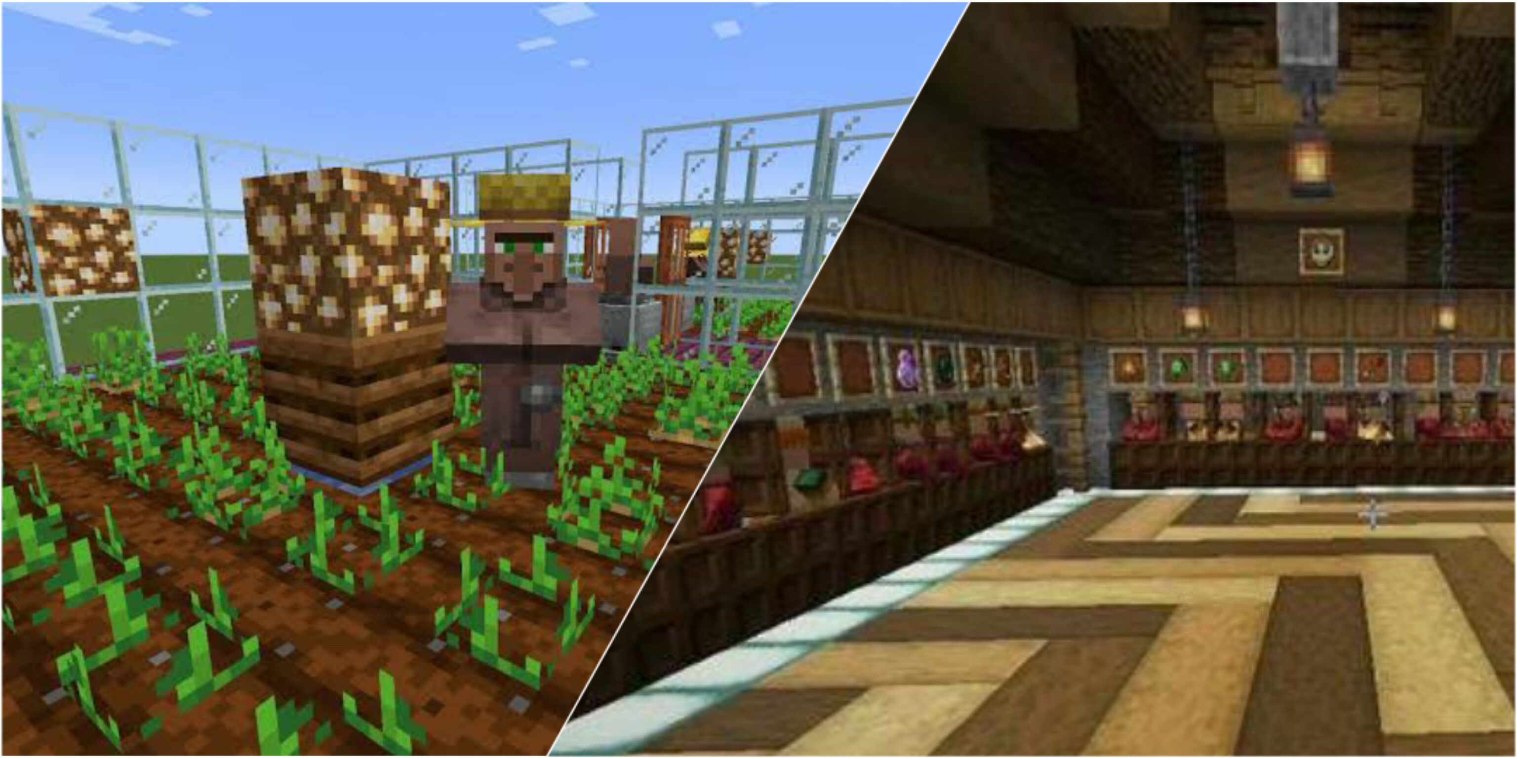 Minecraft, Advanced Farm, Automation