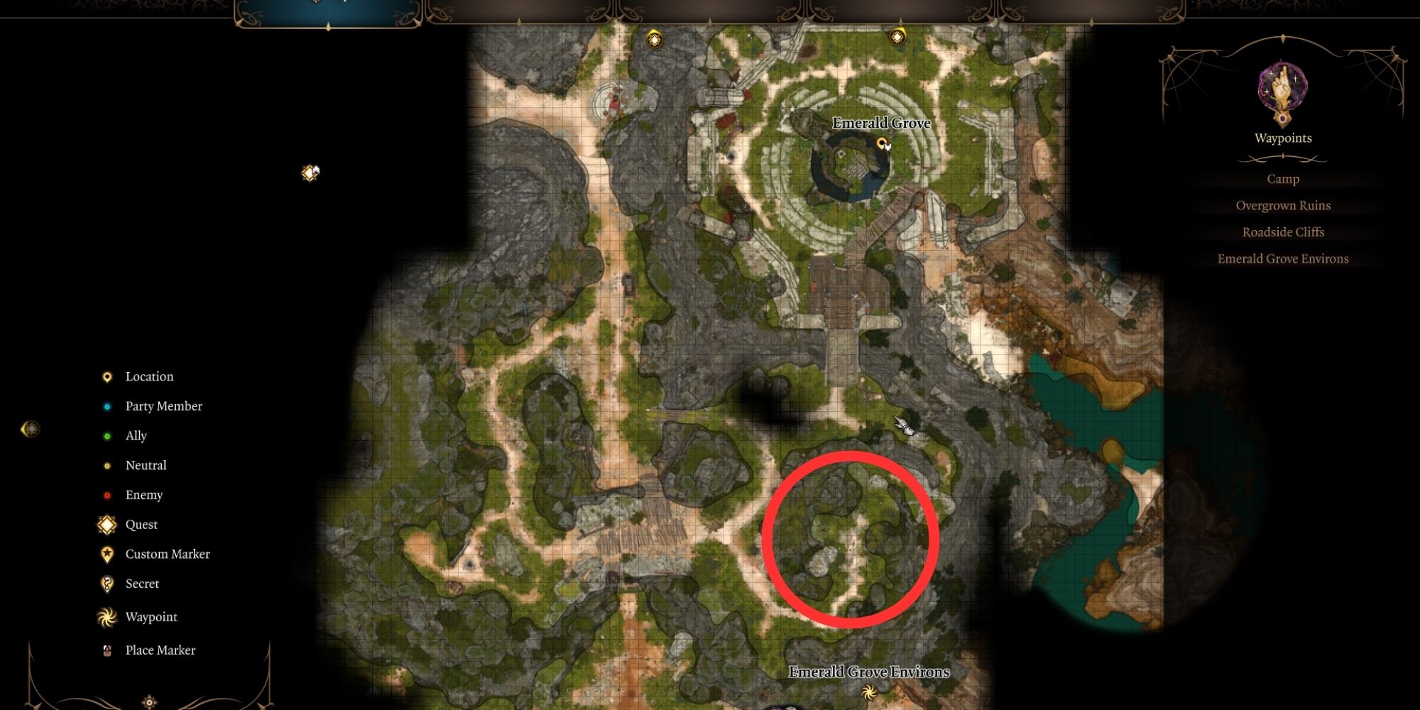 nadira location with the first soul coin in baldur's gate 3
