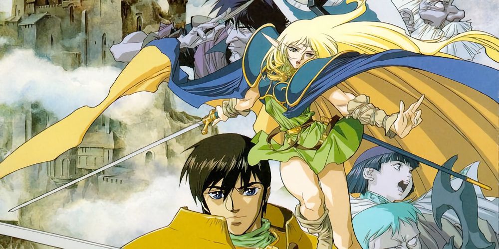 Parn and Deedlit from Record of Lodoss War