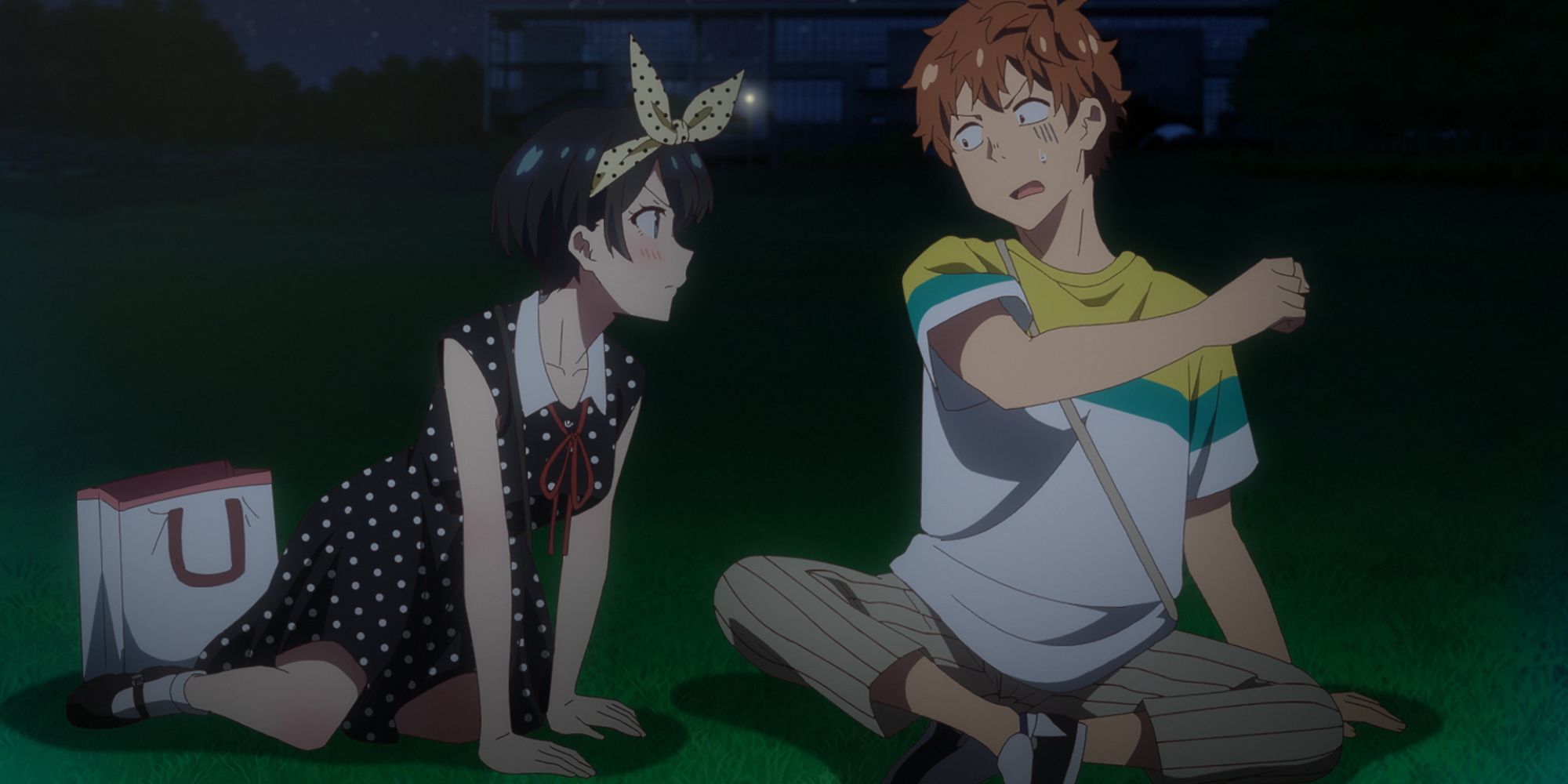 Prévia do episódio 7 de Rent A Girlfriend Ruka e Kazuya