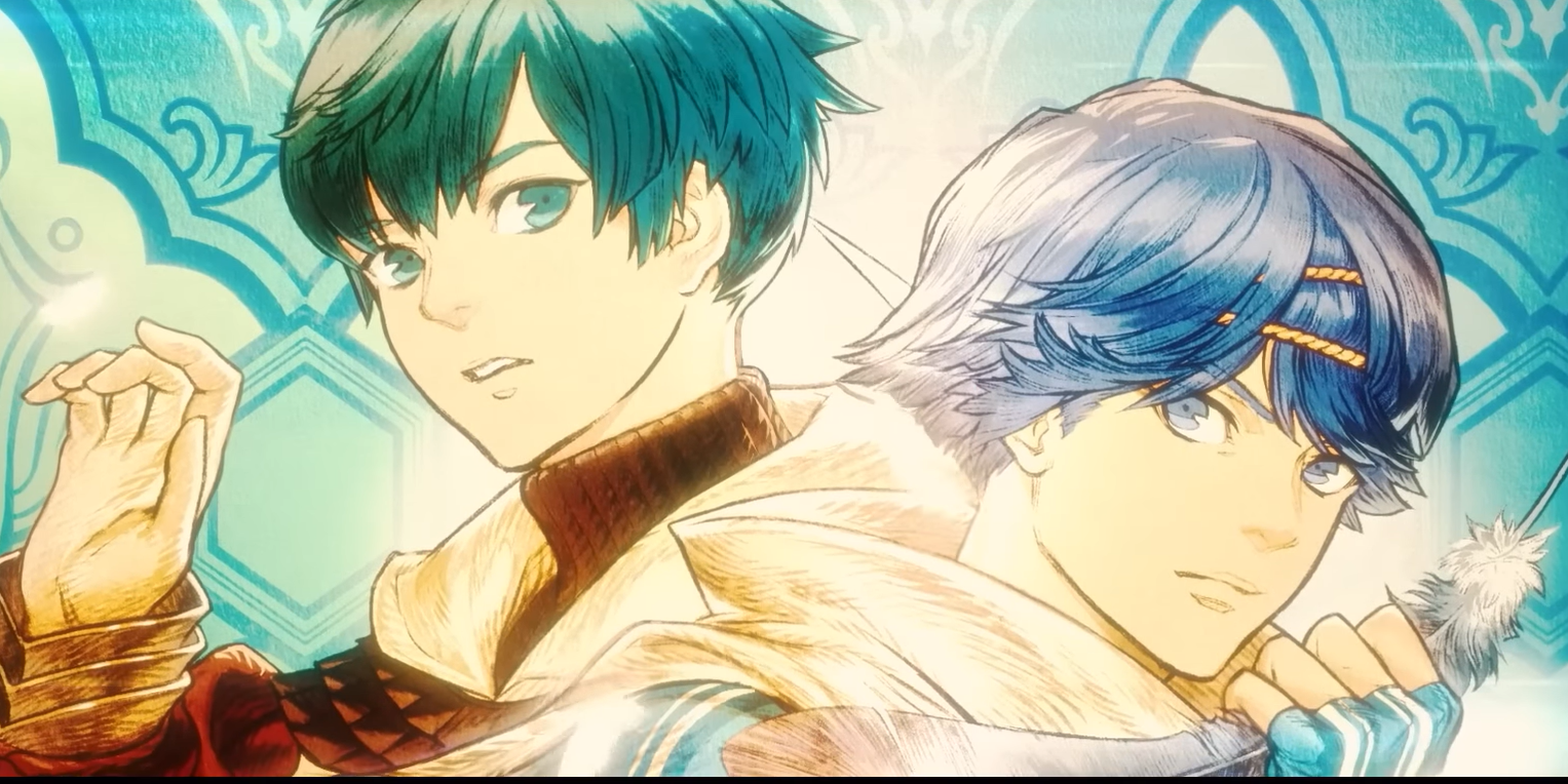 Kalas and Sagi from Baten Kaitos 1 & 2 HD Remaster look snazzy in the game art
